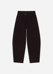 Corduroy Barrel Pant - Chocolate - CO Collections